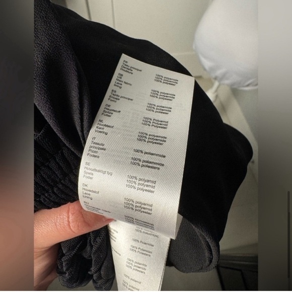 Maje Jaelys Mixed Lace Skirt in Black - Picture 9 of 10